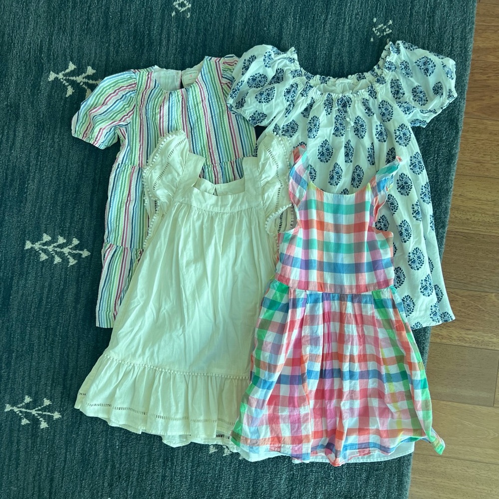 Crewcuts Girls Size 5 Dress Bundle